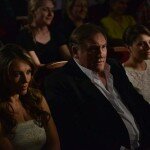 Elizabeth Hurley as ALEXANDRA IVANOVA, Gerard Depardieu as VIKTOR LAMBERT and Paulina Kuzminskaya as KATERINA in Director Philippe Martinez’s film VIKTOR